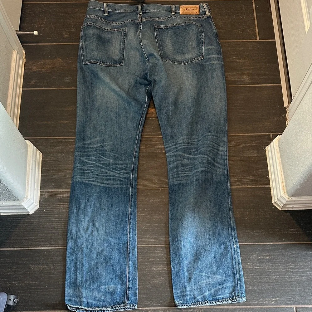 Polo by Ralph Lauren Men's Denim Straight Jeans - Picture 6 of 6